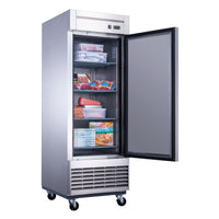 Dukers Single Door Commercial Freezer in Stainless Steel. Call For Price!