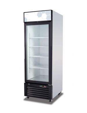 Migali 23 cu/ft Glass Door Merchandiser Refrigerator. Call For Price!