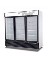 Migali 72 cu/ft Glass Door Merchandiser Freezer. Call For Price!