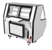 Pro-Kold Remote Curved Glass Meat Case. Call For Price!