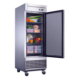 Dukers D28R Single Door Commercial Refrigerator in Stainless Steel. Call For Price!