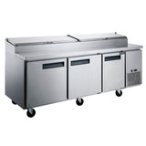 Dukers Commercial 3-Door Pizza Prep Table Refrigerator. Call For Price!