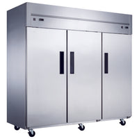 Dukers Top Mount Dual Zone 3-Door Commercial Reach-in Refrigerator & Freezer. Call For Price!