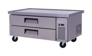 Migali 52″ Wide Refrigerated Chef Base with 60″ extended top. Call For Price!