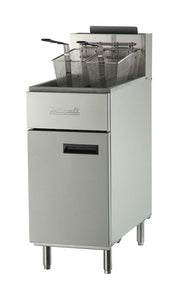Migali 40 lb Liquid Propane Fryer - 90,000 BTU. Call For Price!