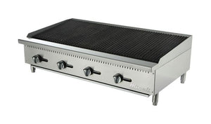 Migali 48″ Wide Char-Rock Broiler - 140,000 BTU. Call For Price!