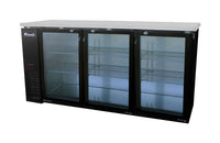 Migali 72″ Glass Door Back Bar Refrigerator. Call For Price!
