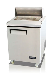 Migali 27″ – 12 Pans, Big Top Sandwich Prep Table. Call For Price!