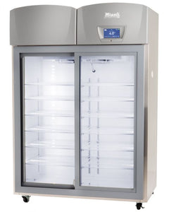 Migali Scientific Sliding Glass Door Upright Refrigerator. Call For Price!