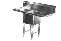 Serv-Ware 12" Deep Economy Series - 1 Bowl 18 Gauge 304 Stainless. Call For Price!