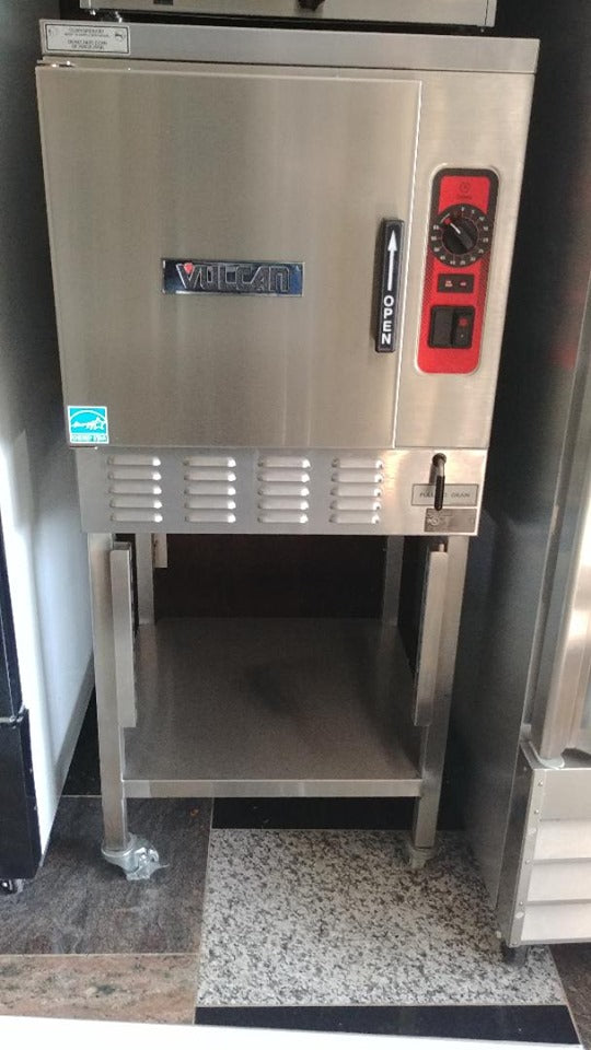 Vulcan Electric Steamer Comes With Optional Stand